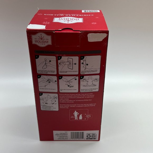 Holiday Time Airblown Inflatable Christmas Walrus Light Up Indoor Outdoor 3.5 Ft - Picture 3 of 7